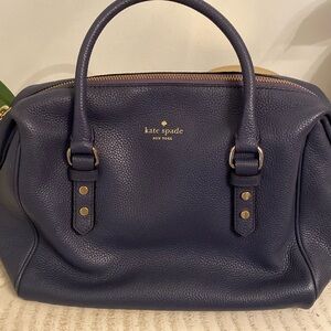 Blue Kate spade beautiful purse. Inside clean like new